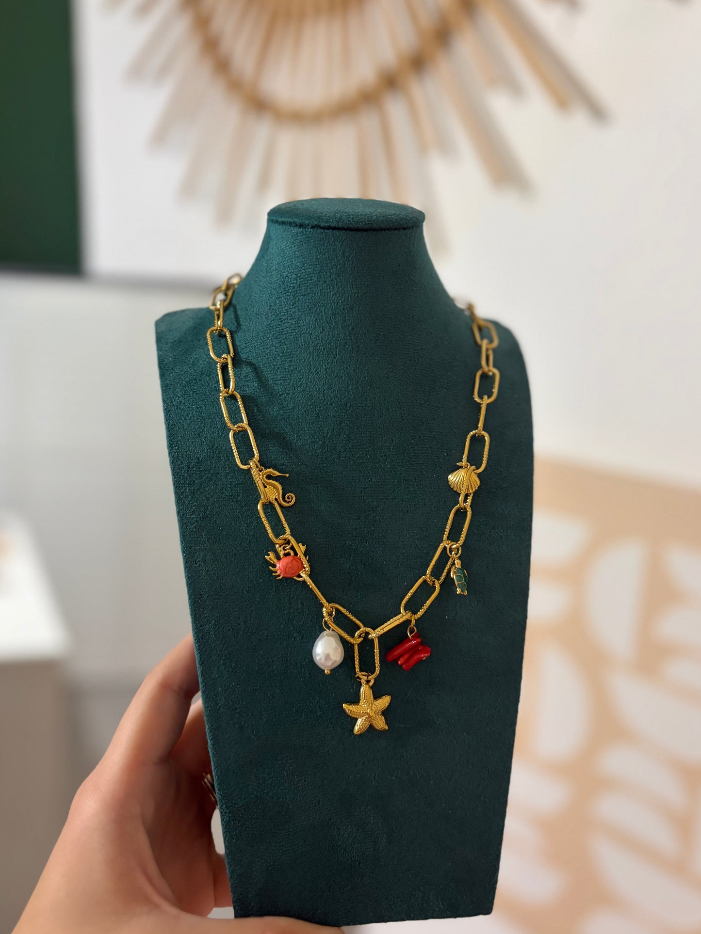Beachy Charm Necklace