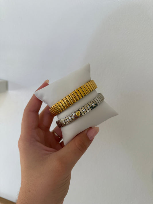 Love Two Tone Bracelet