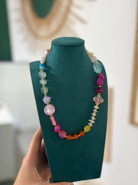 Madeleine Stone Necklace