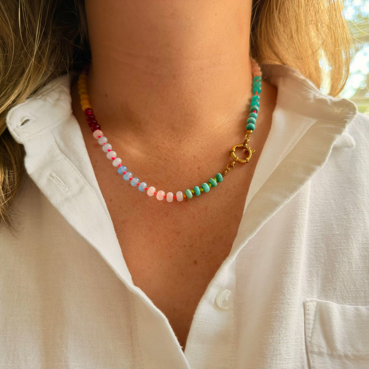 Colorful Beaded Necklace