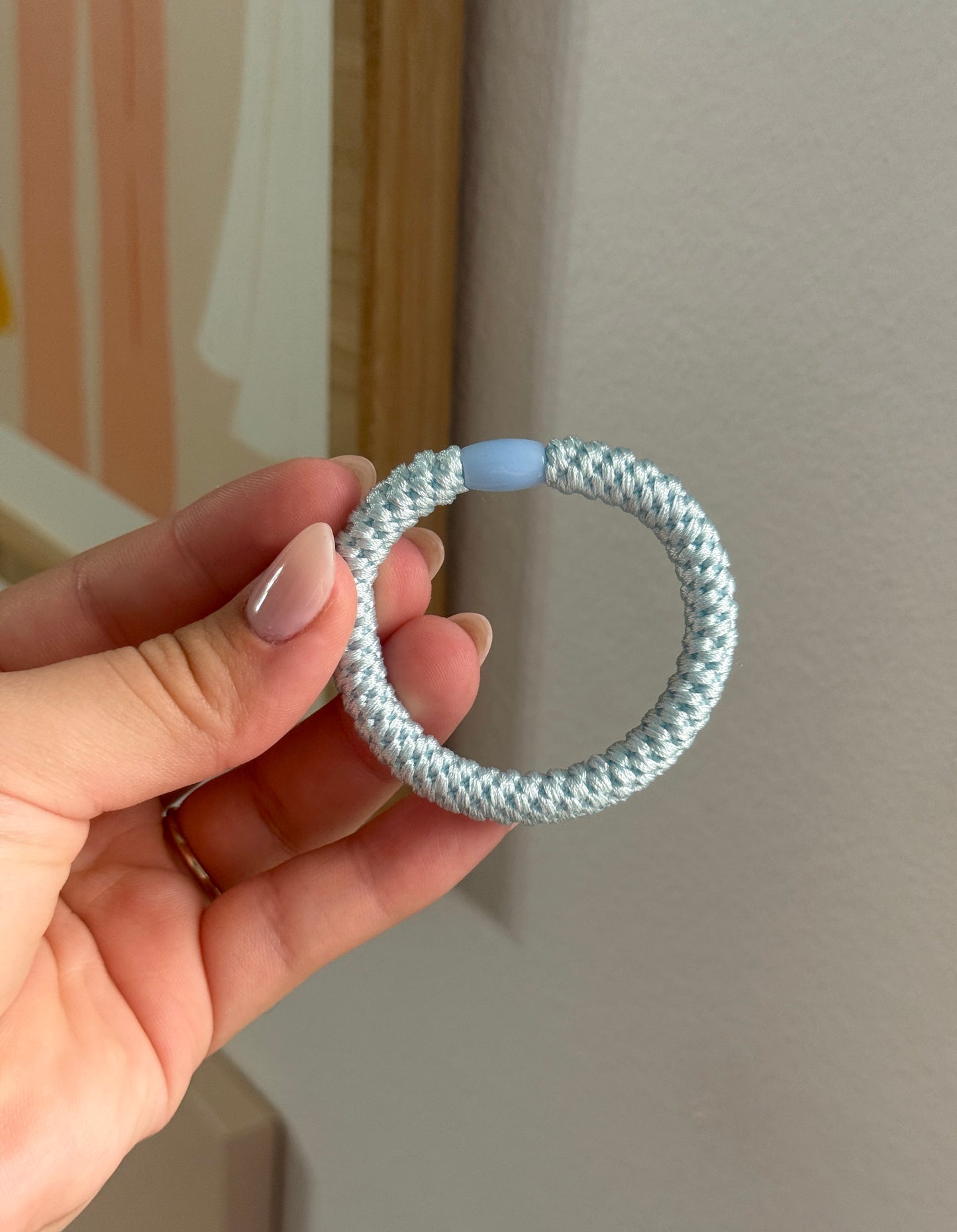 Blue Hair Ties