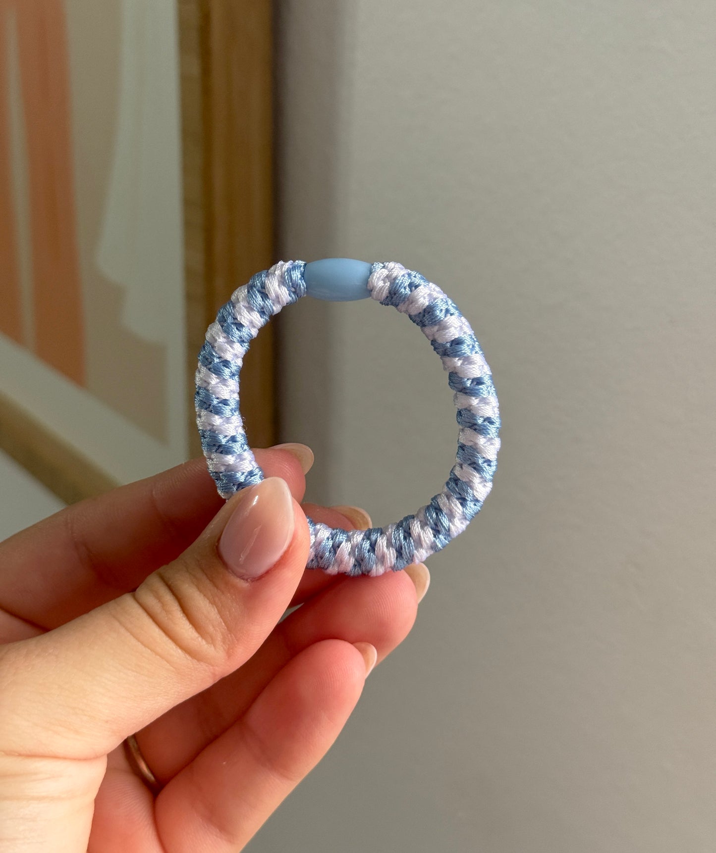 Blue Hair Ties