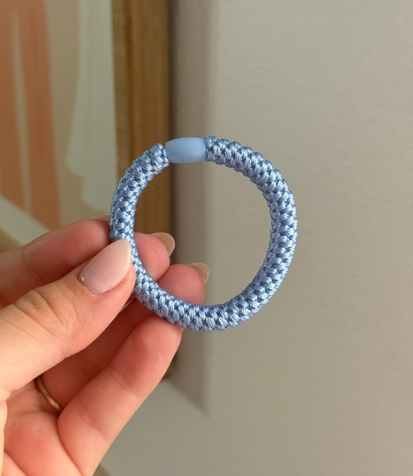 Blue Hair Ties